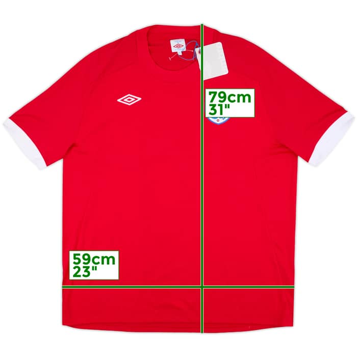 2010-11 England Away Shirt (XXL)