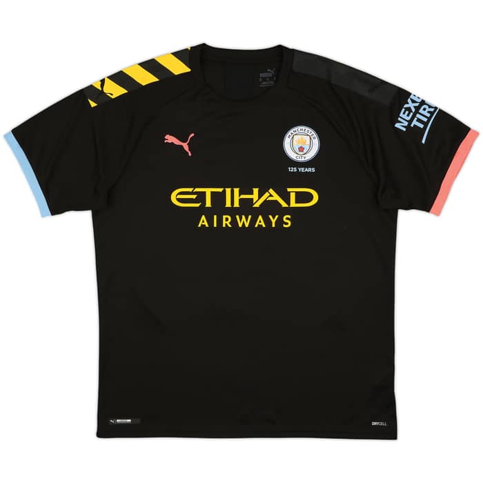 2019-20 Manchester City Away Shirt De Bruyne #17 - 9/10 - (XL)