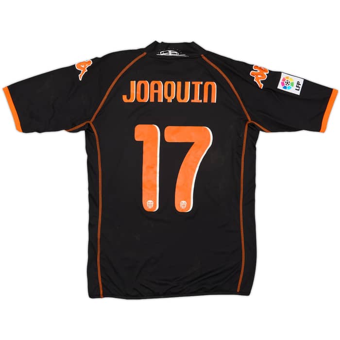 2009-10 Valencia Away Shirt Joaquin #17 (M)