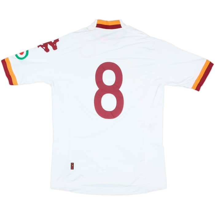 2012-13 Roma Match Issue Away Shirt #8