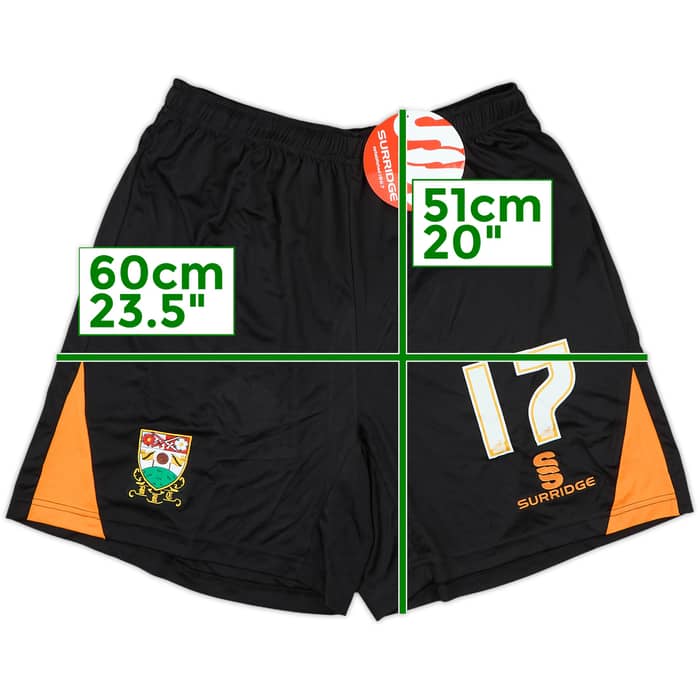 2011-12 Barnet Home Shorts #17 (XL)