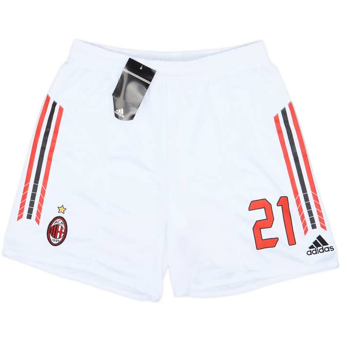 2005-06 AC Milan Player Issue Home Shorts #21 (Pirlo) (XL)