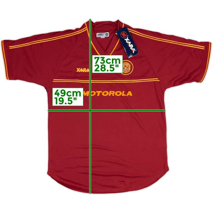 2001-02 Motherwell Away Shirt (S)