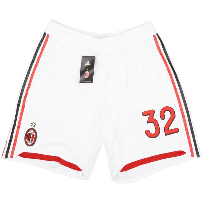 2009-10 AC Milan Player Issue Home Shorts #32 (XL)