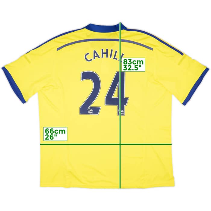 2014-15 Chelsea Away Shirt Cahill #24 (3XL)