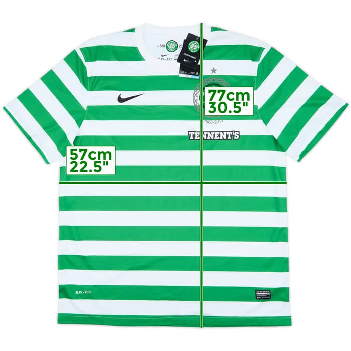 2012-13 Celtic '125th Anniversary' Home Shirt (XL)