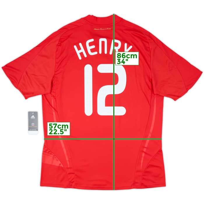 2007-08 France Away Shirt Henry #12 (XL)