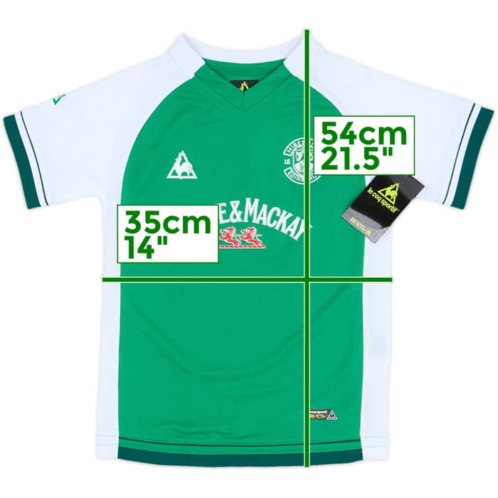 2008-09 Hibernian Home Shirt (S.Boys)