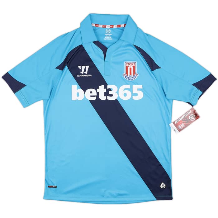 2014-15 Stoke City Away Shirt Crouch #25 (S)