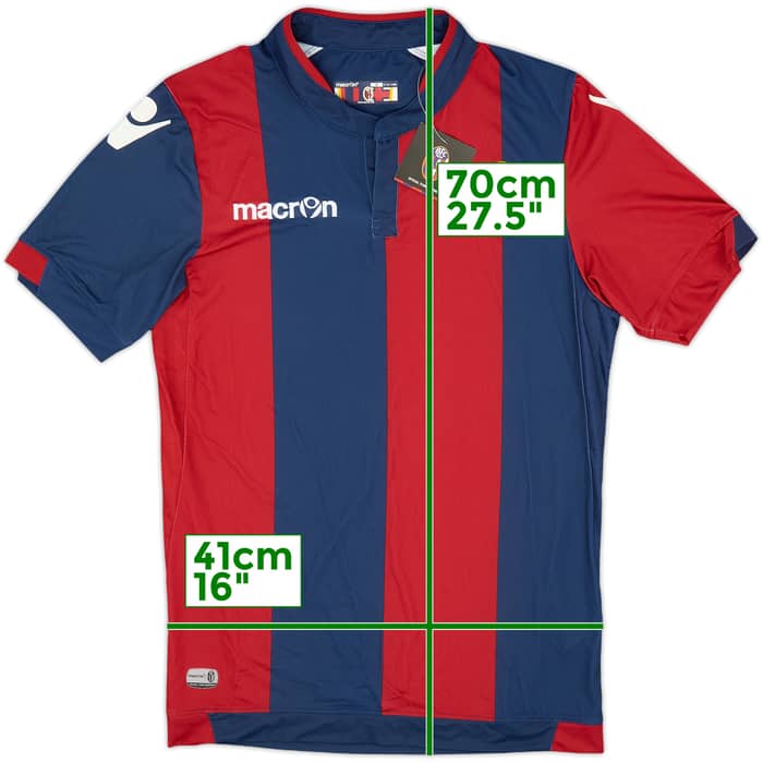 2014-15 Bologna Home Shirt (M)