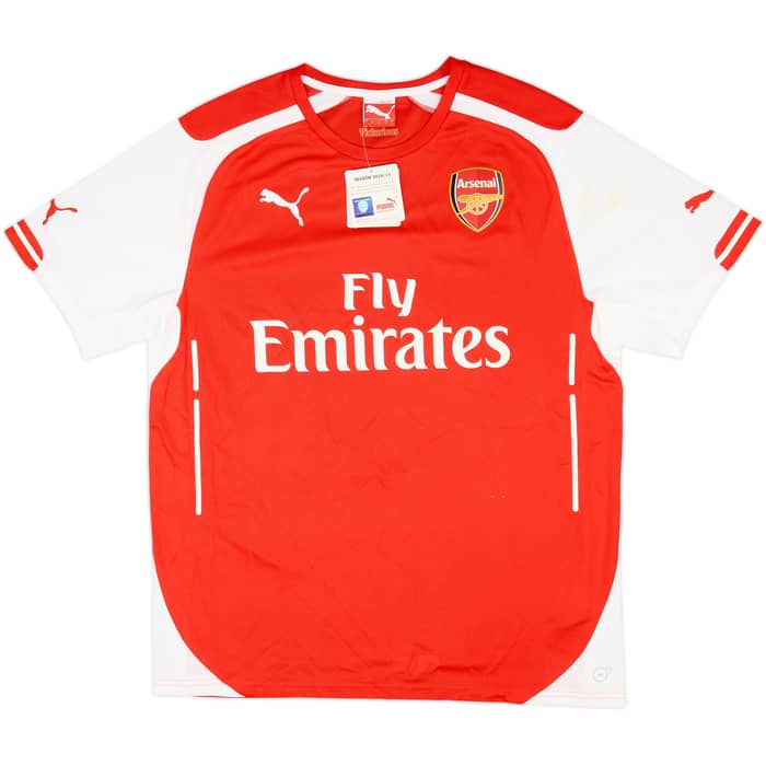 2014-15 Arsenal Home Shirt Arteta #8 (L)