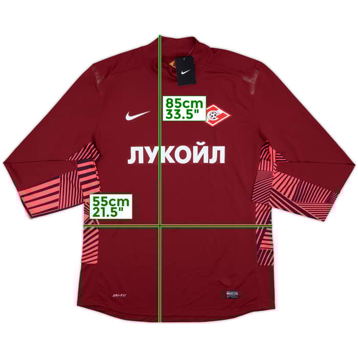 2012-13 Spartak Moscow Player Issue GK Shirt (XL)