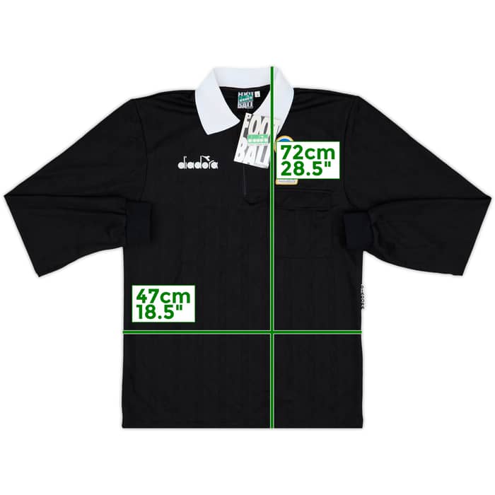 1994 Italy Diadora Referee L/S Shirt (S)