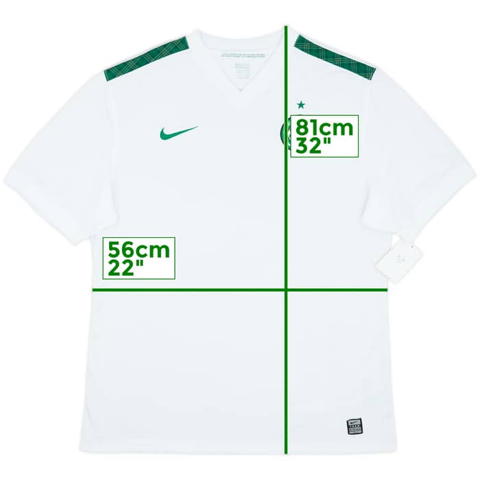 2009-10 Celtic Player Issue Third Shirt (XXL)