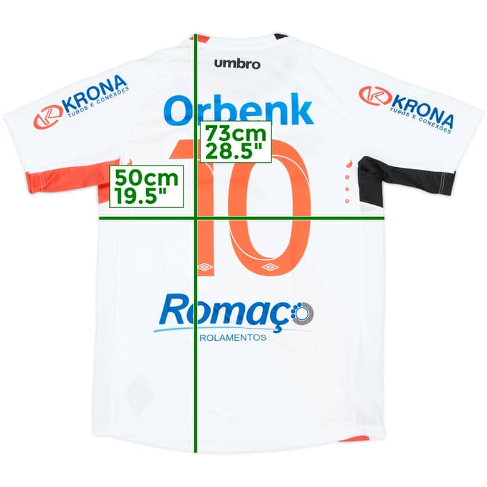 2015 Joinville Esporte Clube Away Shirt #10 (S)