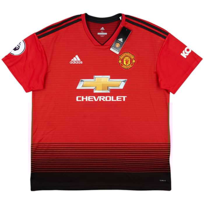 2018-19 Manchester United Home Shirt Martial #11 (XL)