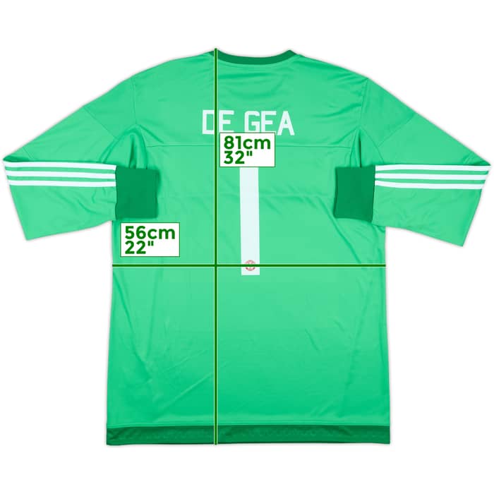 2015-16 Manchester United GK Shirt De Gea #1 (XL)