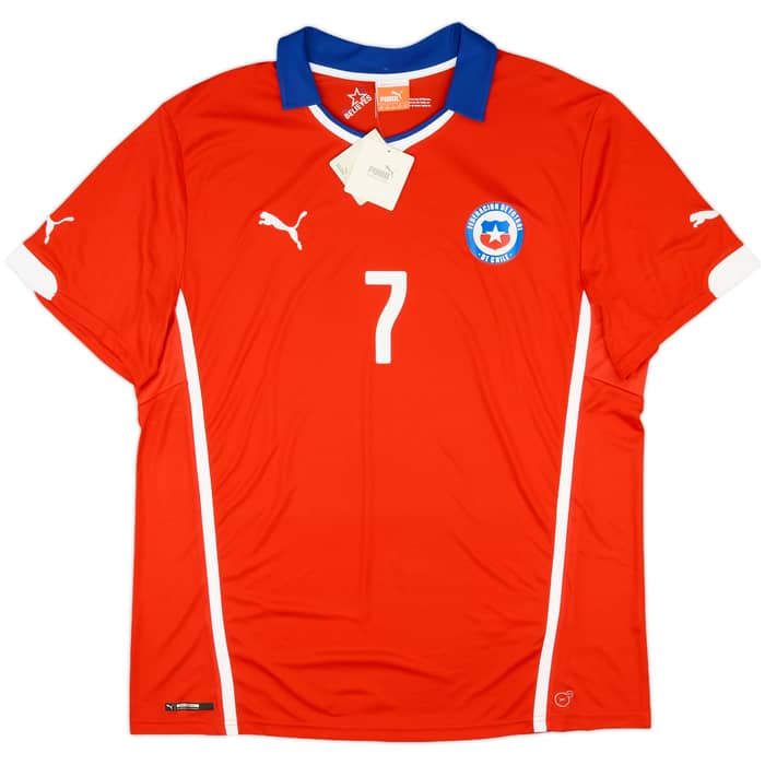 2014-15 Chile Home Shirt Alexis #7 (XXL)
