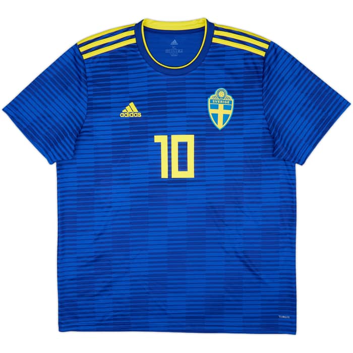 2018-20 Sweden Away Shirt Forsberg #10 - 9/10 - (XL)