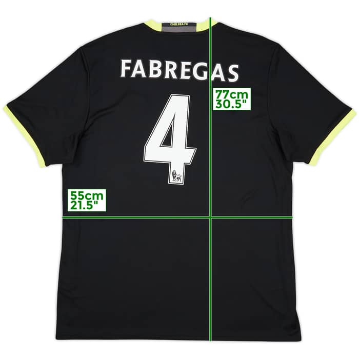 2016-17 Chelsea Away Shirt Fabregas #4 (XL)