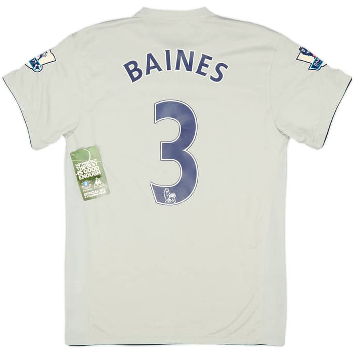 2011-12 Everton Third Shirt Baines #3 (S)