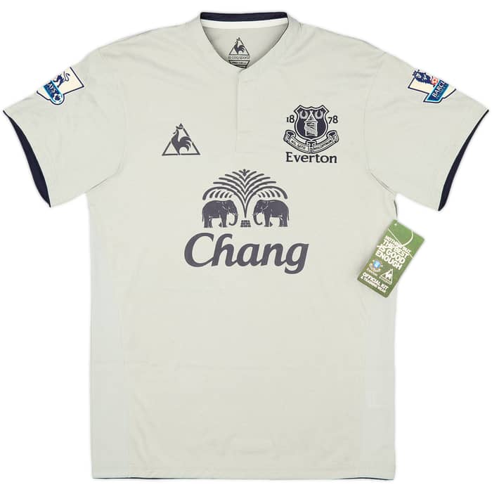 2011-12 Everton Third Shirt Baines #3 (S)