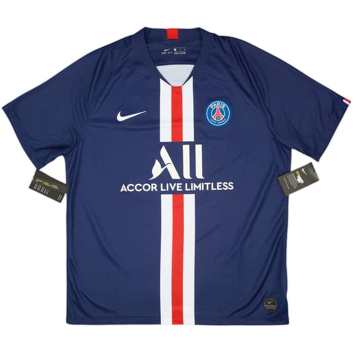 2019-20 Paris Saint-Germain Home Shirt Mbappe #7 (XL)