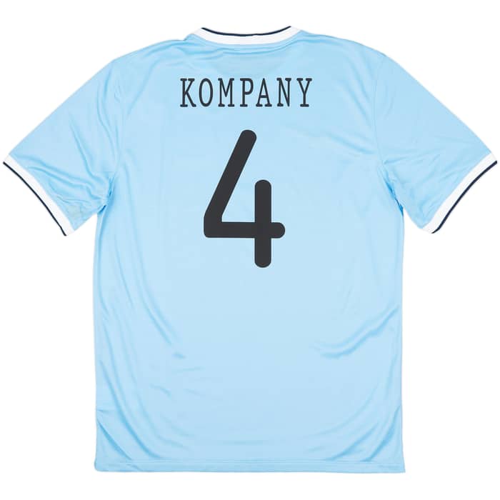 2013-14 Manchester City Home Shirt Kompany #4 (L)
