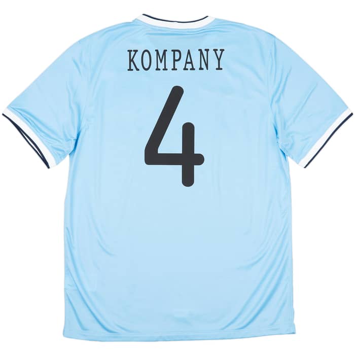 2013-14 Manchester City Home Shirt Kompany #4 (L)