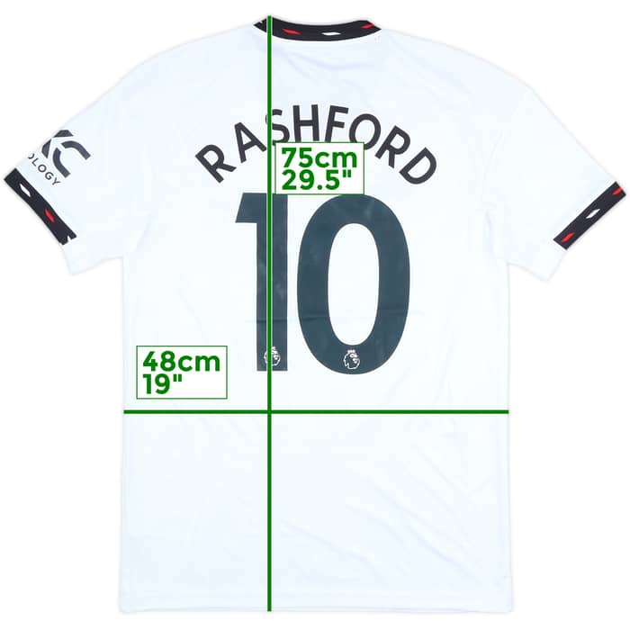 2022-23 Manchester United Away Shirt Rashford #10 (S)