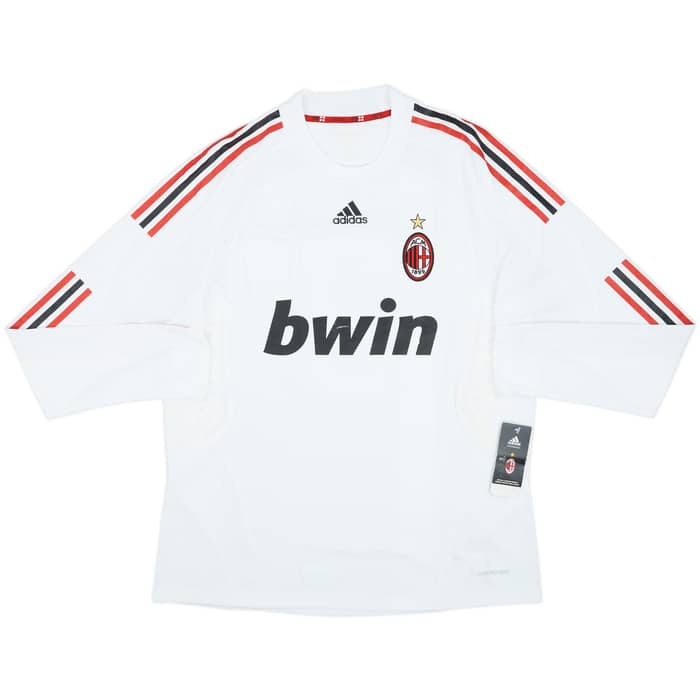 2008-09 AC Milan Player Issue Away L/S Shirt Maldini #3 (XL)