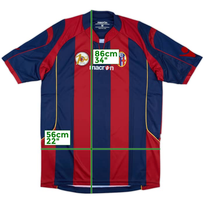 2009-10 Bologna Home Shirt - 10/10 - (M)