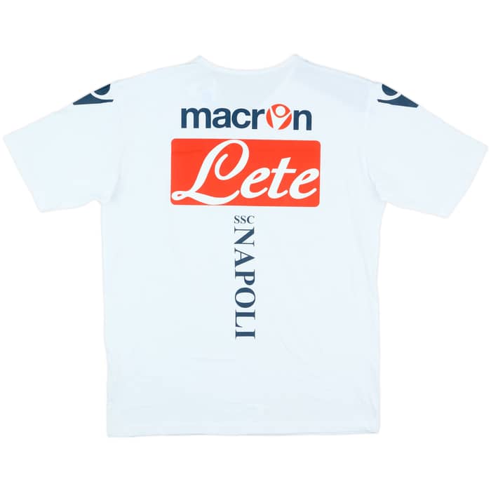 2011-12 Napoli Macron Cotton Training Tee (XL)