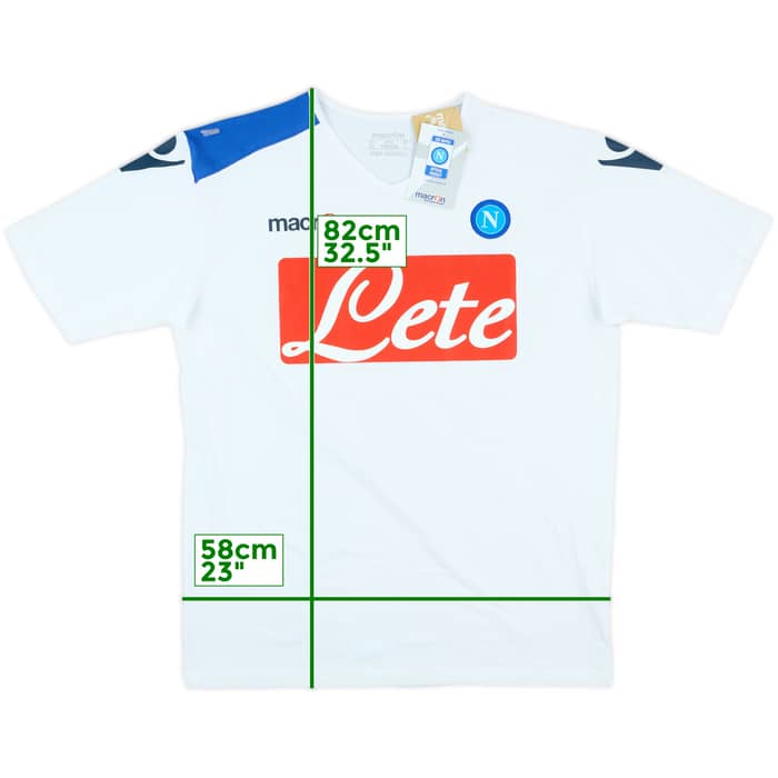 2011-12 Napoli Macron Cotton Training Tee (XL)