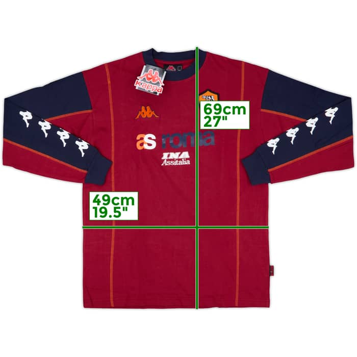 2000-02 Roma Kappa Training L/S Shirt (M)