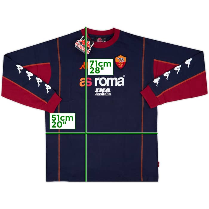 2000-02 Roma Kappa Training L/S Shirt (L)