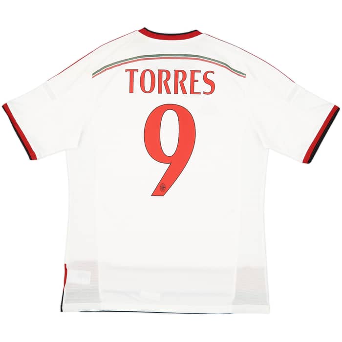 2014-15 AC Milan Away Shirt Torres #9 (L)