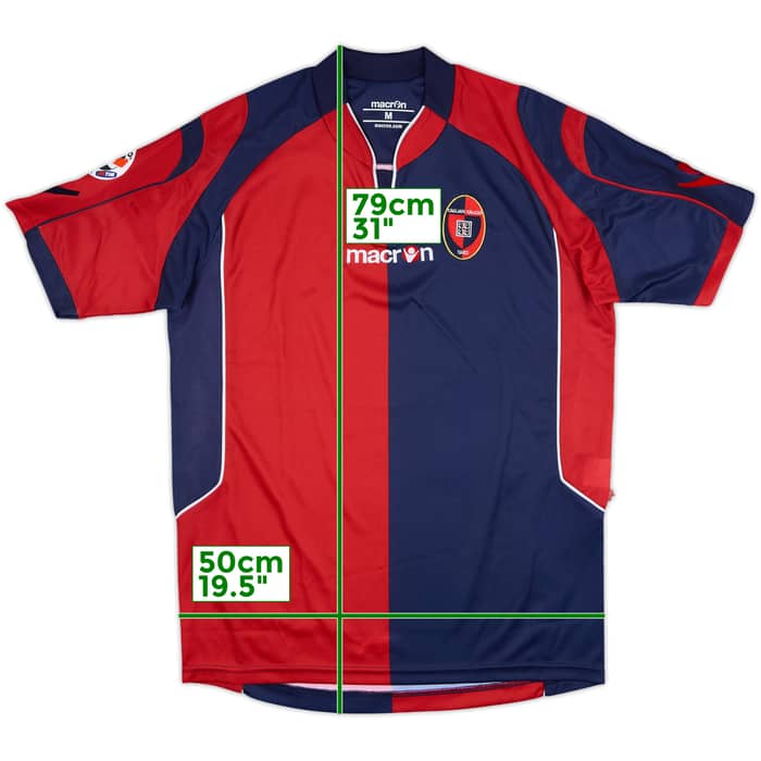 2009-10 Cagliari Home Shirt - 10/10 - (M)