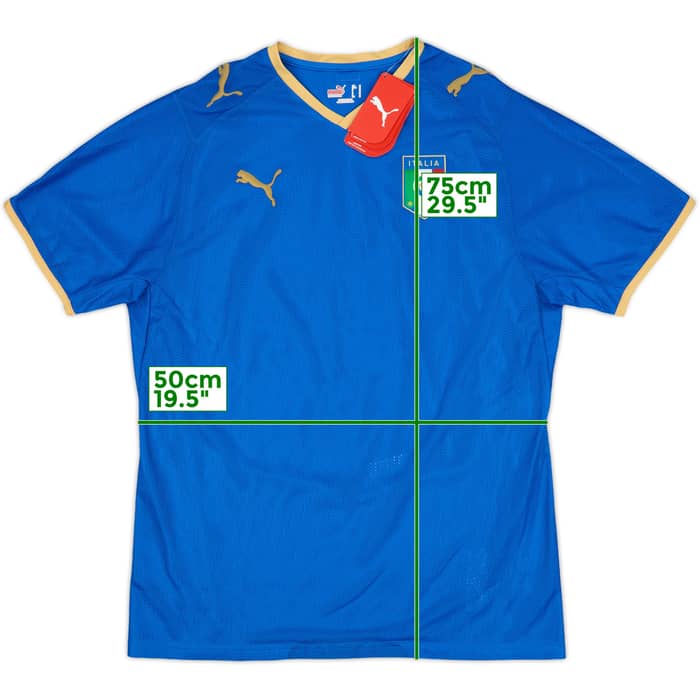2007-08 Italy Home Shirt (M)