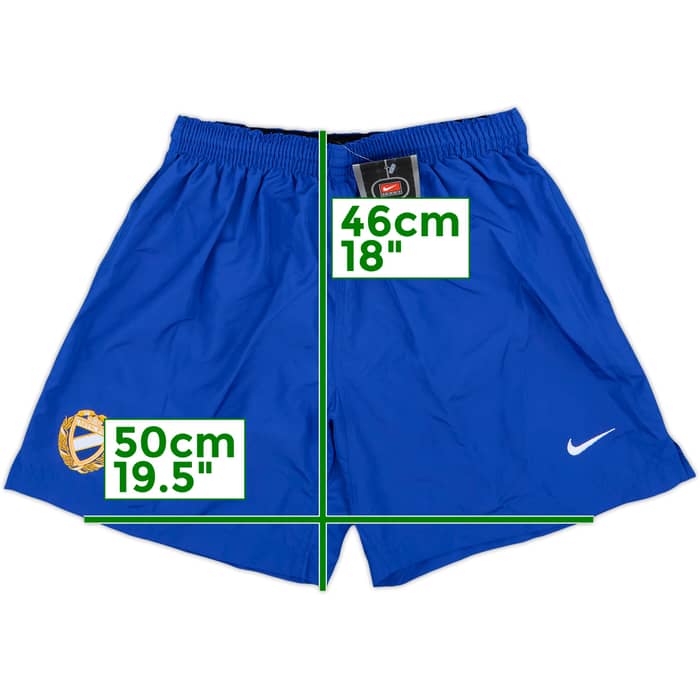 2001-02 MTK Budapest Away Shorts (M)