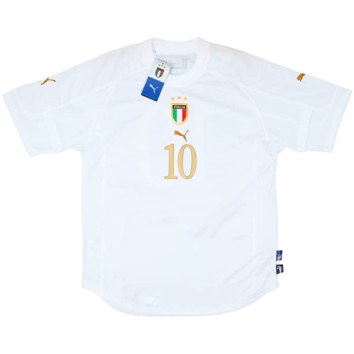2004-06 Italy Away Shirt Totti #10 (XL)