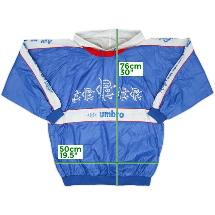 1987-90 Rangers Umbro Windbreaker - 6/10 - (L)