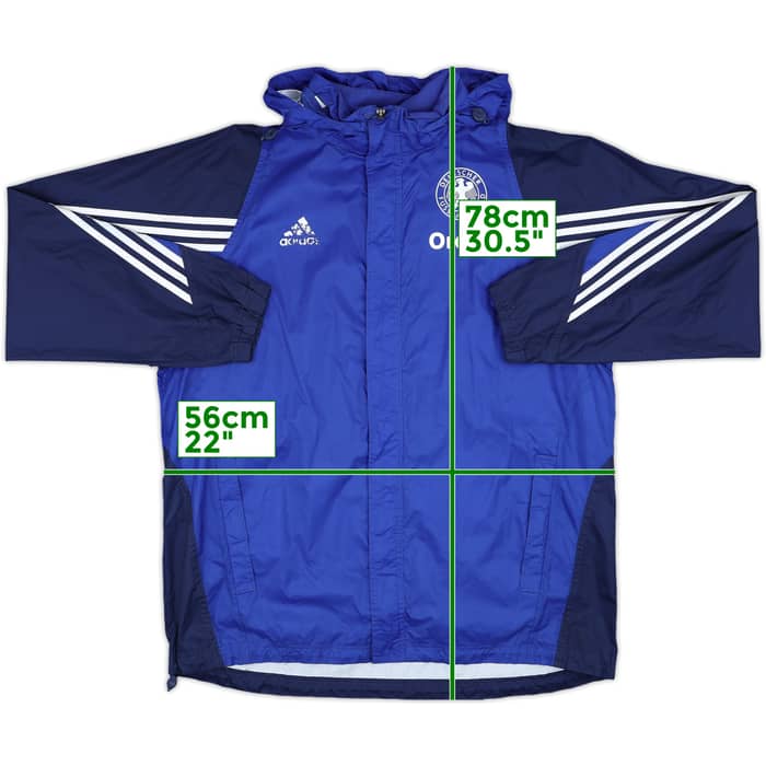 2000-02 Germany Player Issue adidas Hooded Rain Jacket - 4/10 - (L/XL)