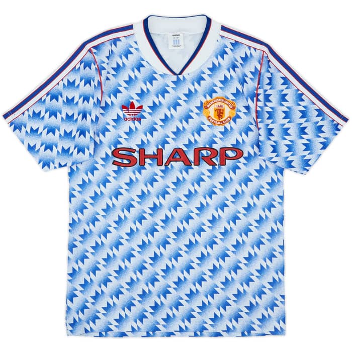 1990-92 Manchester United Away Shirt - 8/10 - (S)
