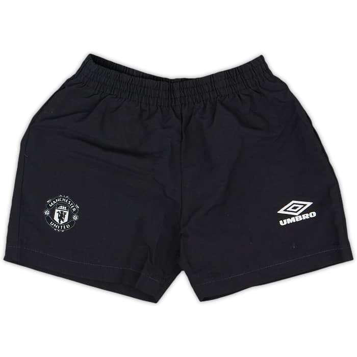 1999-00 Manchester United Away Shirt & Shorts - 9/10 - (5-6 Years)