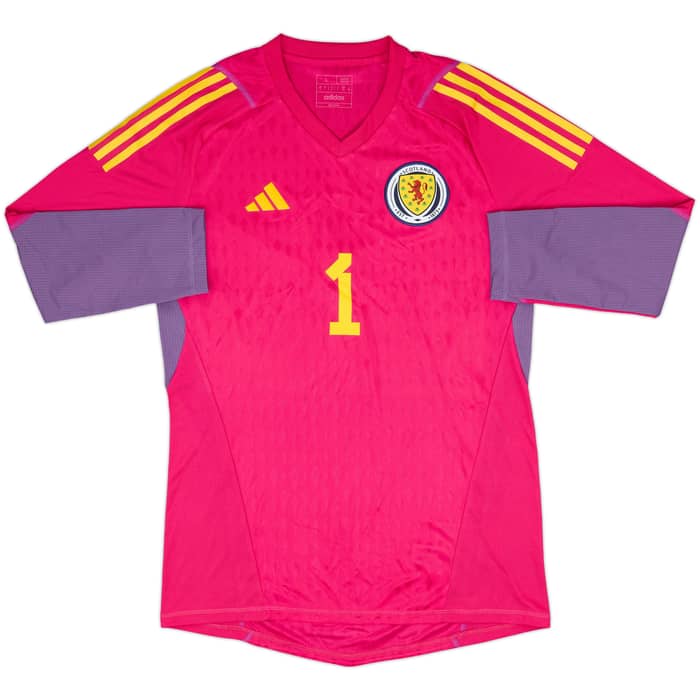 2022-23 Scotland GK Shirt & Shorts #1 - 10/10 - (L)