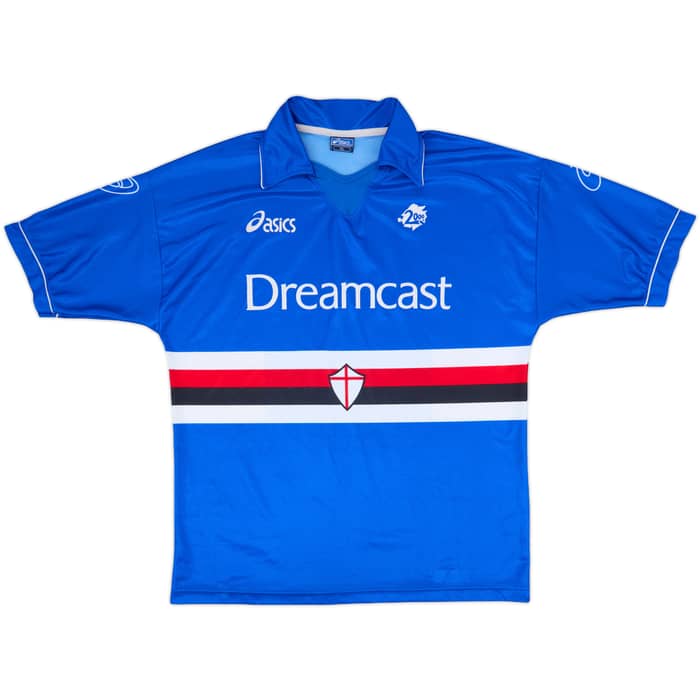 1999-00 Sampdoria Home Shirt - 7/10 - (XL)