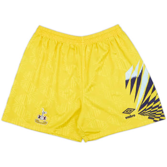 1991-95 Tottenham Away Shirt & Shorts Klinsmann #18 - 8/10 - (L)