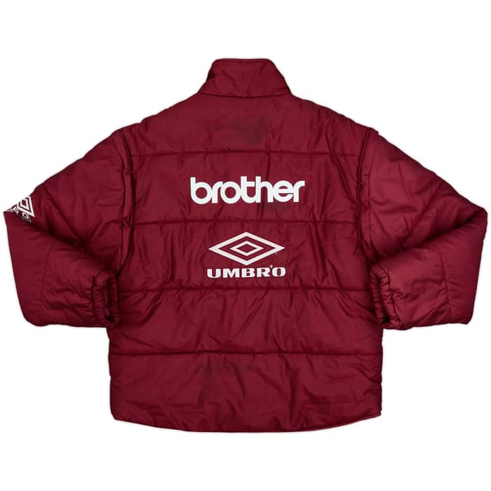 1995-96 Manchester City Umbro Padded Bench Coat - 8/10 - (M)