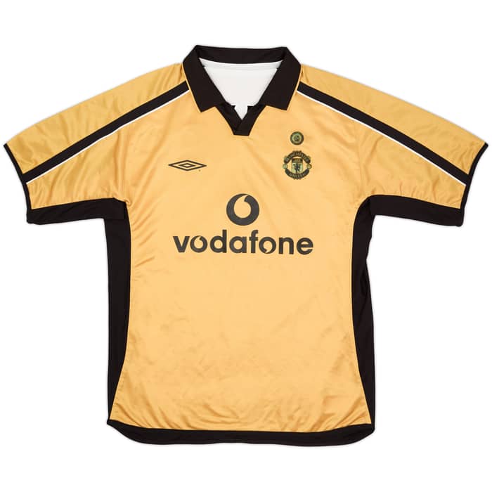 2001-02 Manchester United Centenary Away/Third Shirt Beckham #7 - 7/10 - (L)